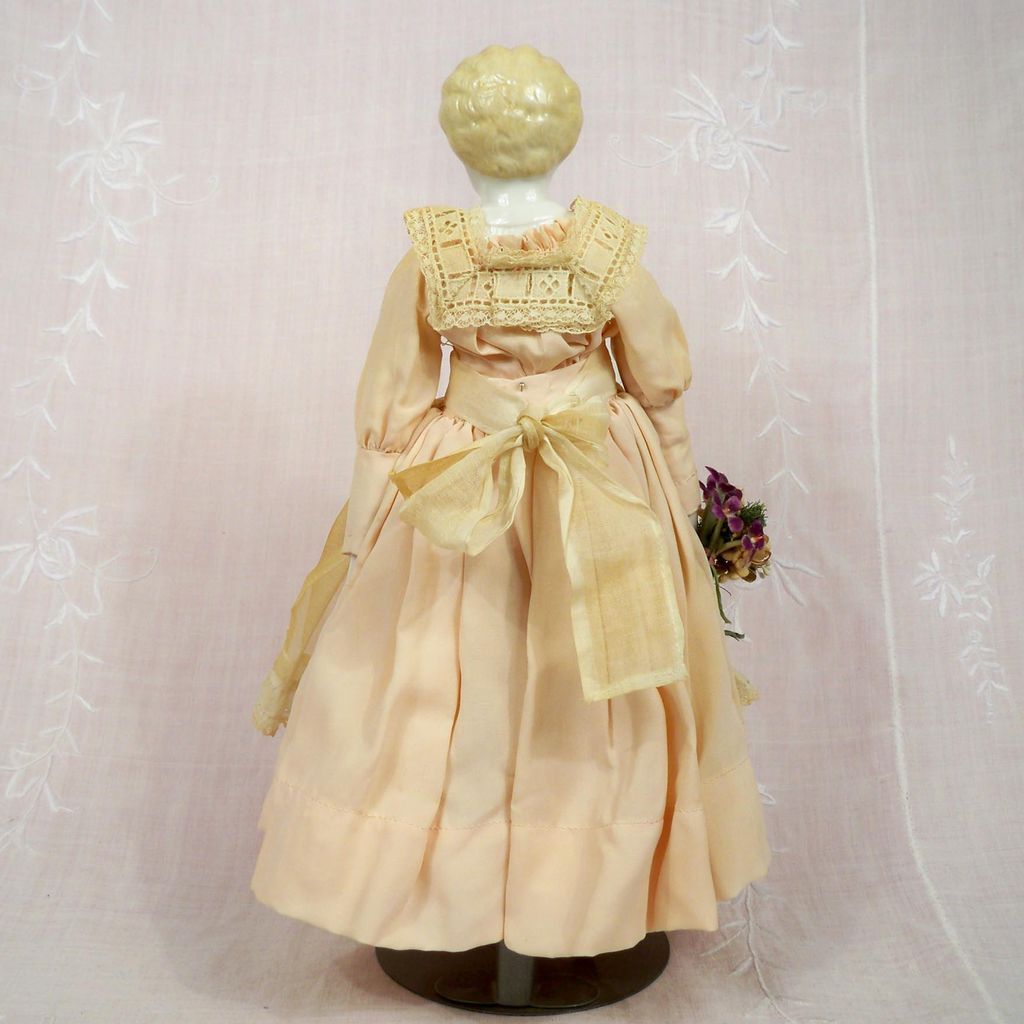 13-1/2 in Low Brow Antique "Helen" Pet Name German Hertwig China 13-1/2 in Low Brow Antique "Helen" Pet Name German Hertwig China