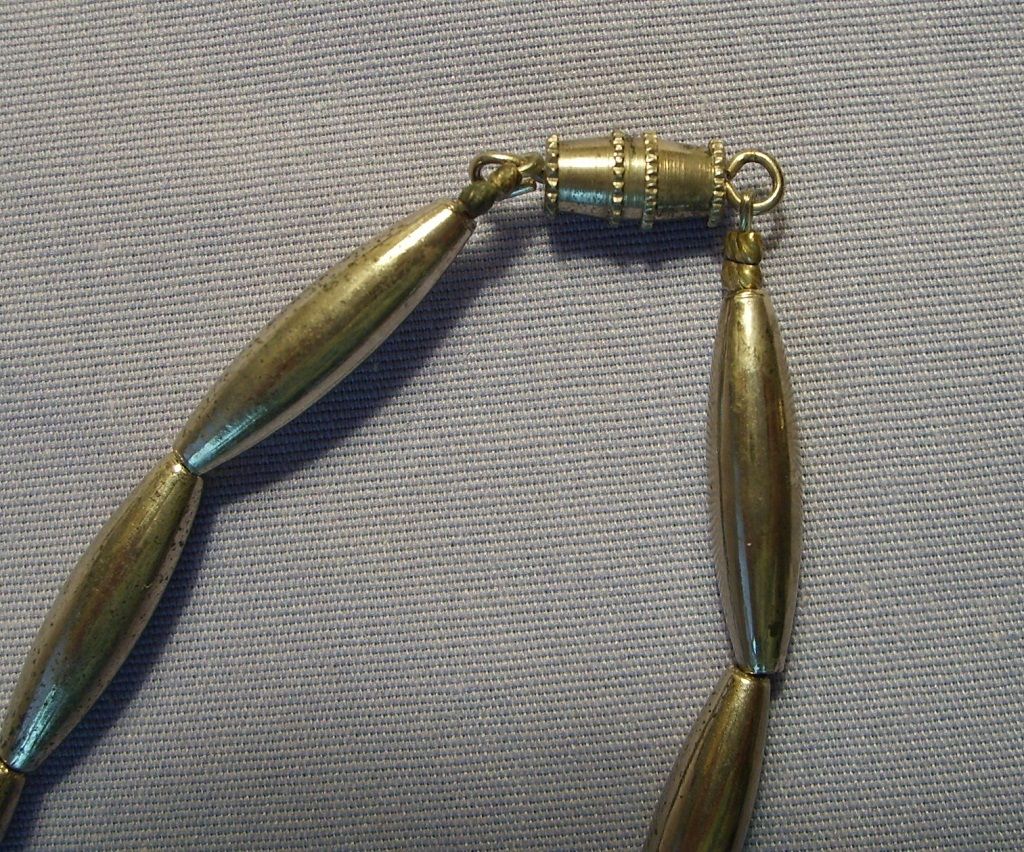 Vintage Puffy Heart Necklace silverplate 18" Vintage Puffy Heart Necklace silverplate 18"