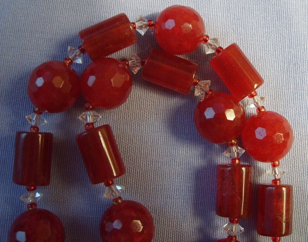 Glass Heart Necklace Sterling Crystal Vintage Glass Heart Necklace Sterling Crystal Vintage