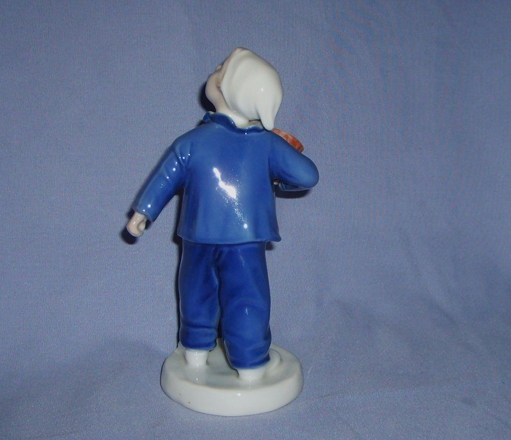 Bing & Grondahl #2251 "Who is Calling" Boy Figurine Denmark B&G Bing & Grondahl #2251 "Who is Calling" Boy Figurine Denmark B&G
