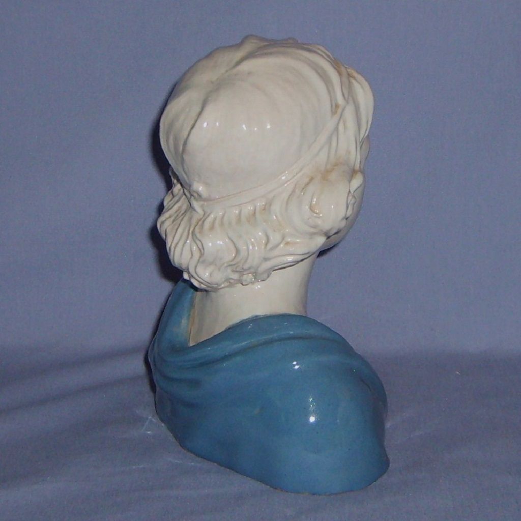 Zaccagnini Italian Pottery Bust Boy UFMZ Vintage Zaccagnini Italian Pottery Bust Boy UFMZ Vintage