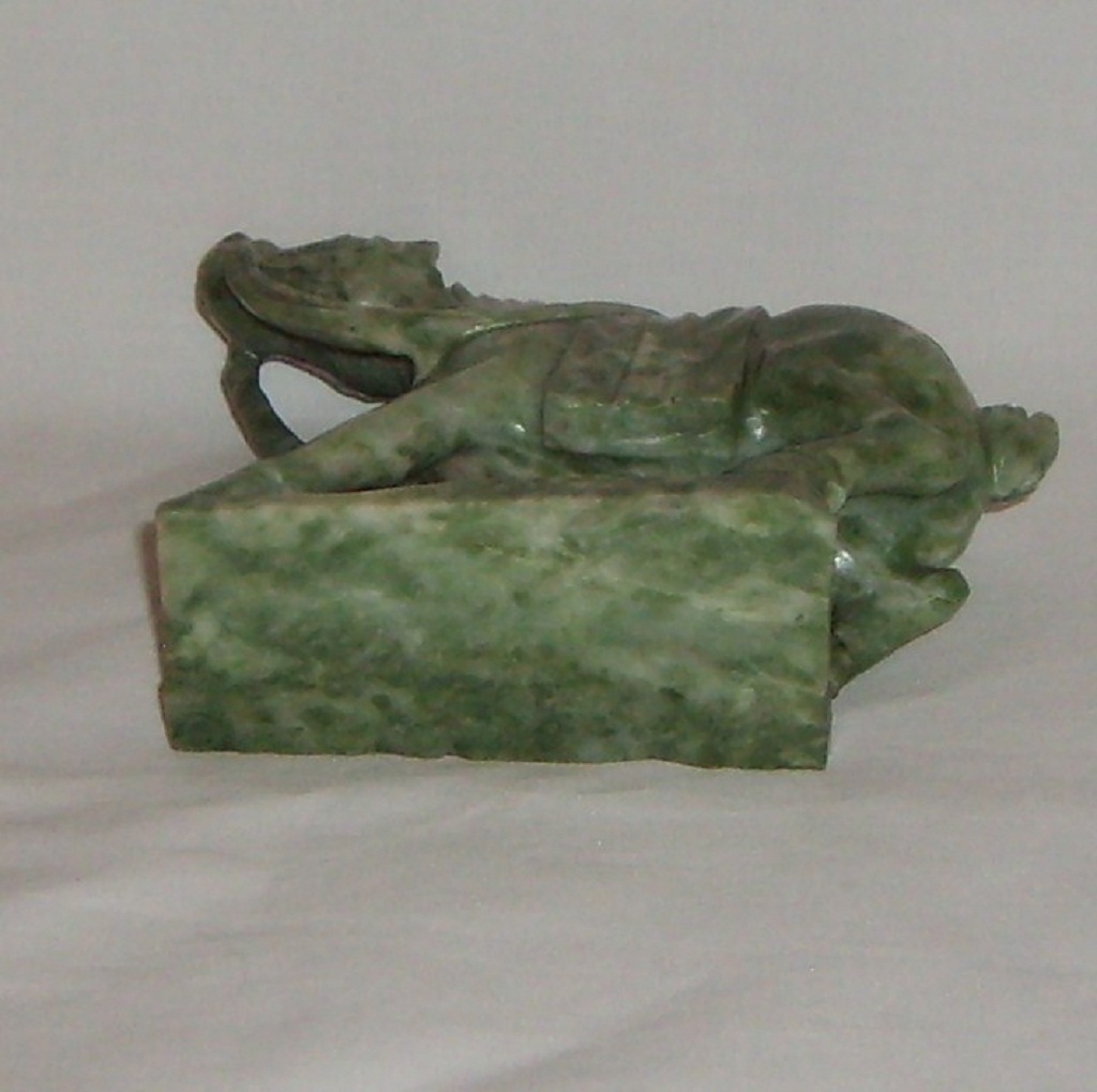 Carved Jade Horse Chinese Large 5" long Carved Jade Horse Chinese Large 5" long