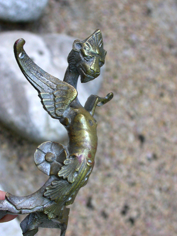 French antique 19th century solid bronze decoration antique dragon chimera lion bird snake goat dragon French antique 19th century solid bronze decoration antique dragon chimera lion bird snake goat dragon
