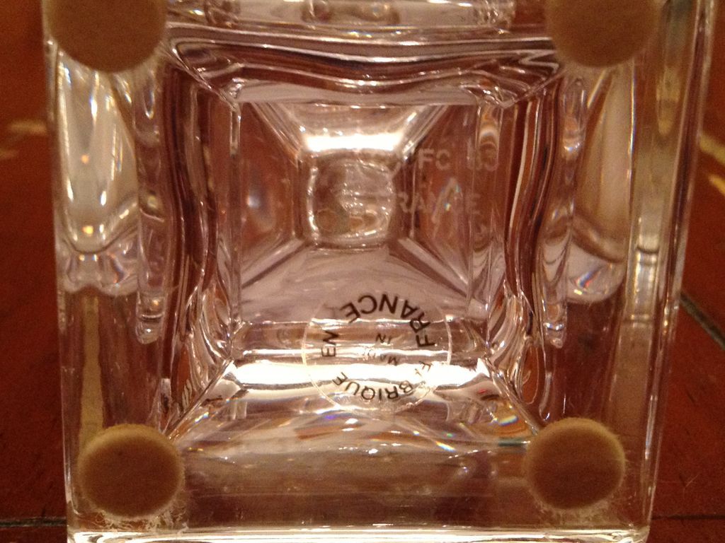 French glass vase French glass vase