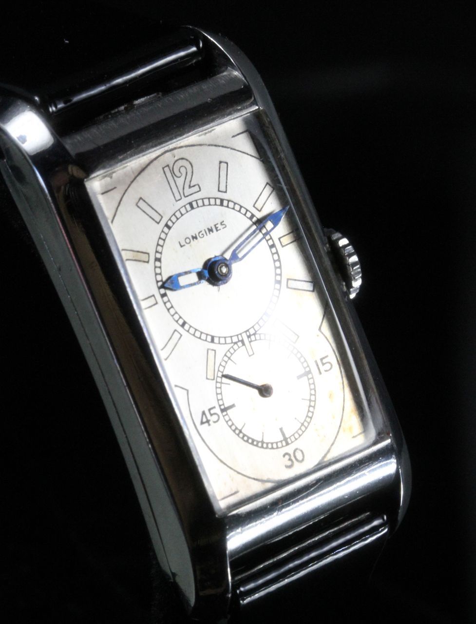 Longines Doctors Watch “Duo Dial” 1934 from vintagewatches on Ruby Lane