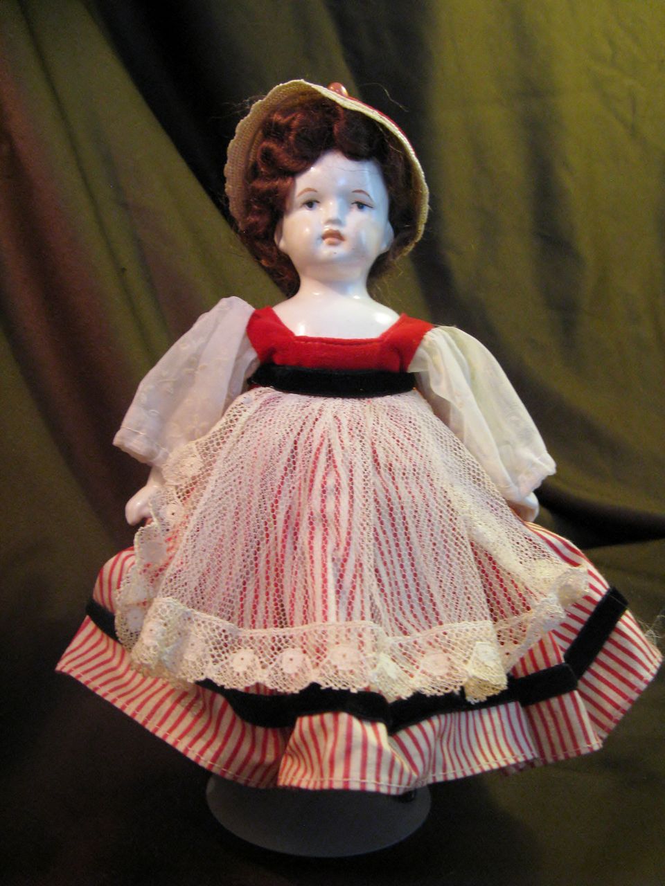 Early 1900's China Head Doll 9" Early 1900's China Head Doll 9"