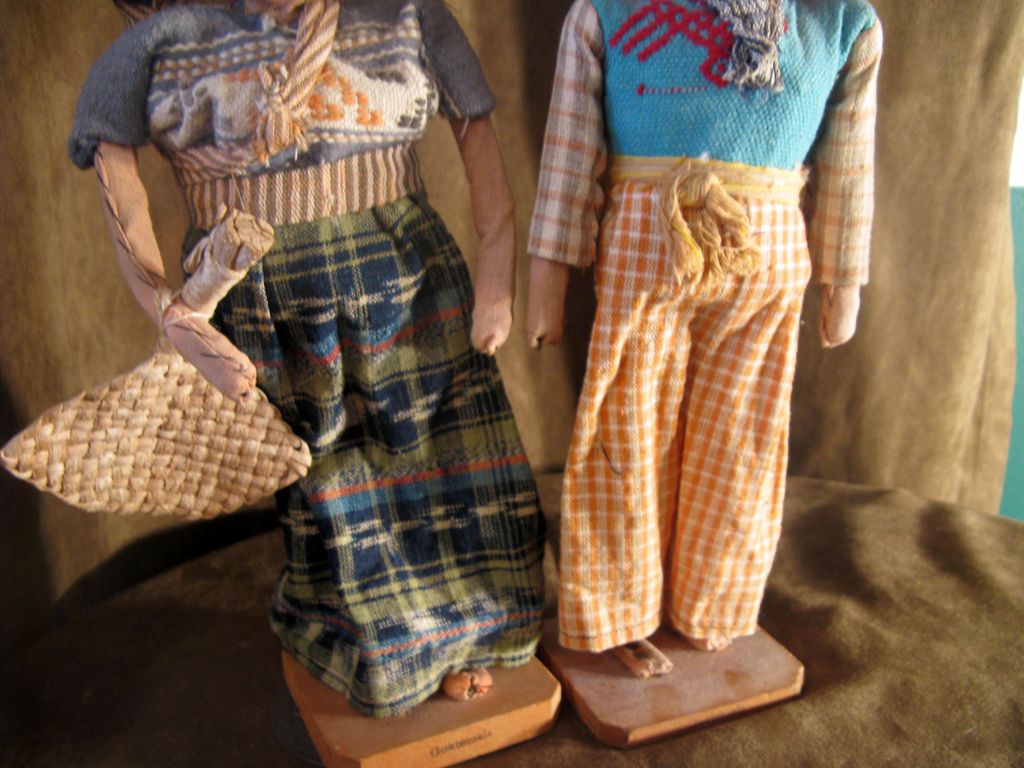 Vintage Guatemalan Family Dolls Vintage Guatemalan Family Dolls