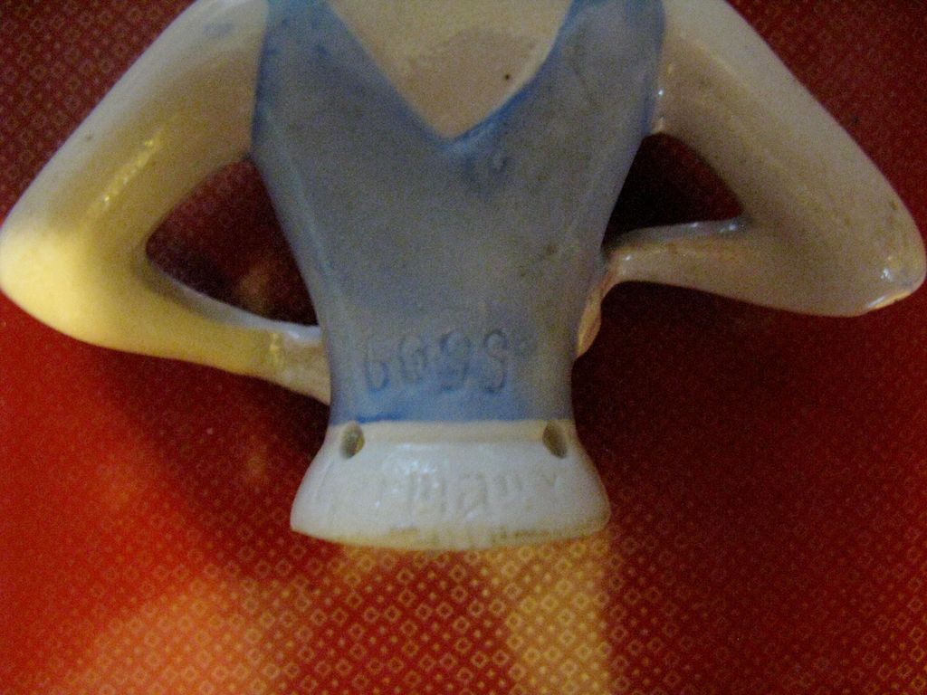 German Art Deco Flapper Half Doll German Art Deco Flapper Half Doll