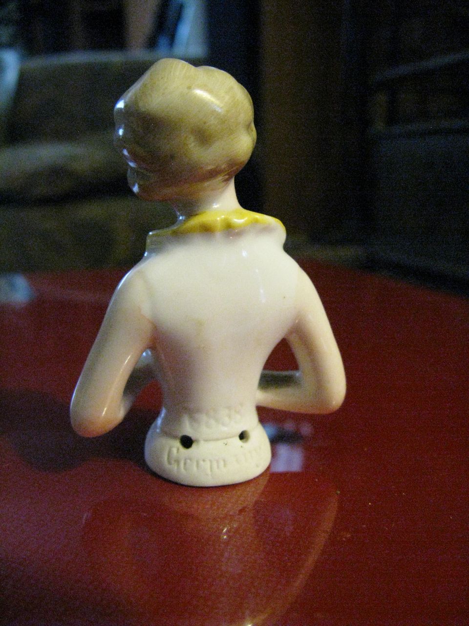 German Art Deco Flapper Half Doll German Art Deco Flapper Half Doll
