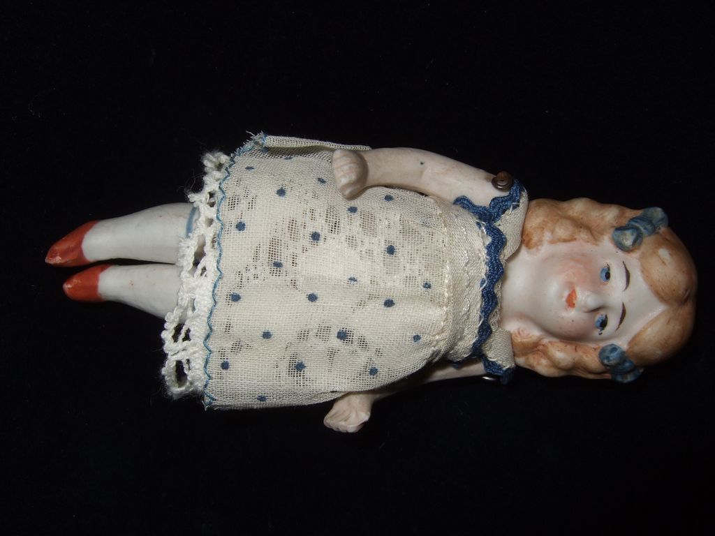 Dollhouse size All Bisque Limbach German Doll Dollhouse size All Bisque Limbach German Doll