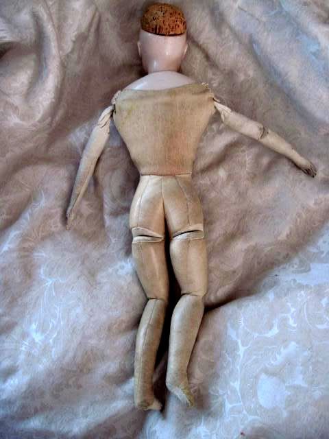 French Fashion Poupee' China Doll with Closed Mouth and Original Body French Fashion Poupee' China Doll with Closed Mouth and Original Body