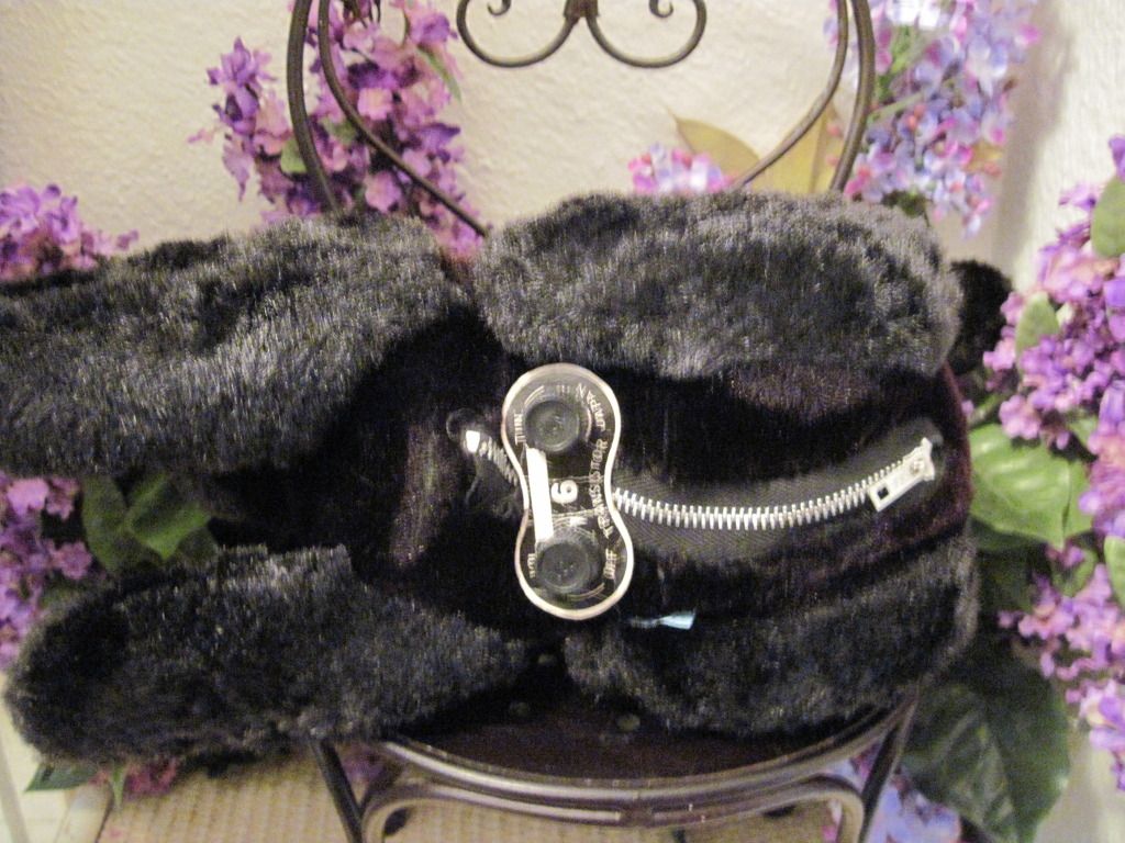 Mid-Century Modern Black Plush Poodle Dog Transistor Radio in Tummy 2 Mid-Century Modern Black Plush Poodle Dog Transistor Radio in Tummy 2