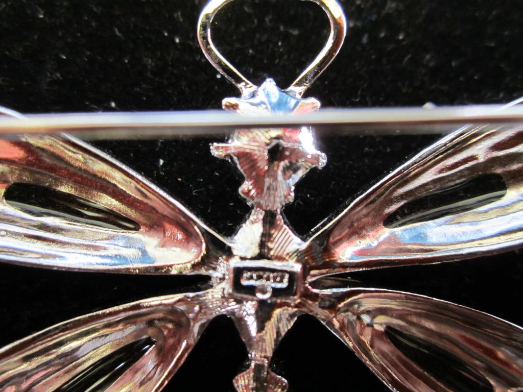 Vintage Carolee Dragonfly Brooch Pin Vintage Carolee Dragonfly Brooch Pin