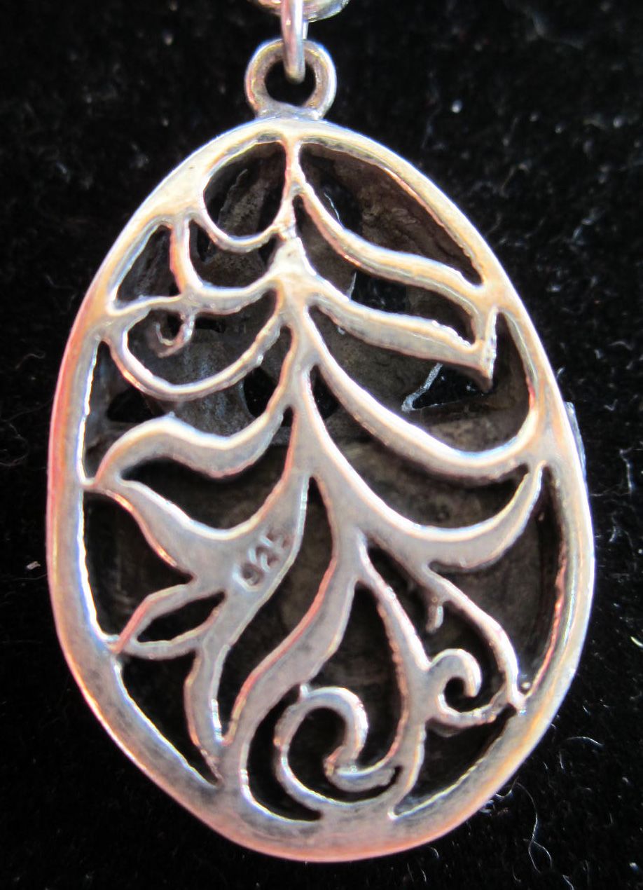 Vintage Art Deco Sterling Silver Marcasite and Onyx Brooch Pin Vintage Art Deco Sterling Silver Marcasite and Onyx Brooch Pin