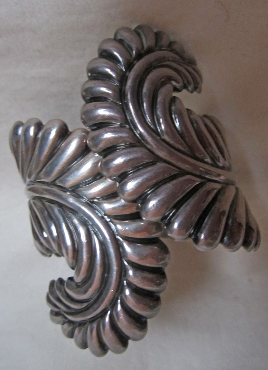 Vintage Signed Jorge Castillo Taxco Sterling Silver Hinged Cuff Clamper Bracelet Mexico Vintage Signed Jorge Castillo Taxco Sterling Silver Hinged Cuff Clamper Bracelet Mexico