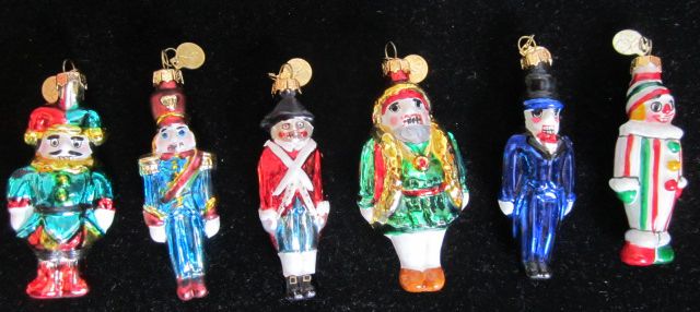 Department 56 Miniature Nutcracker Christmas Holiday Ornaments Set of 6 Department 56 Miniature Nutcracker Christmas Holiday Ornaments Set of 6