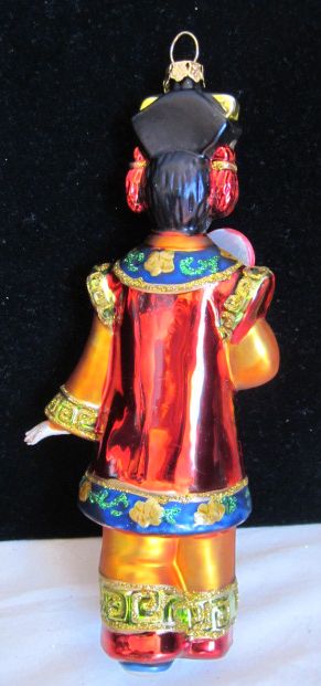 Vintage 1980s Japanese Oriental Geisha Girl Christmas Holiday Ornaments Gay Interest Vintage 1980s Japanese Oriental Geisha Girl Christmas Holiday Ornaments Gay Interest
