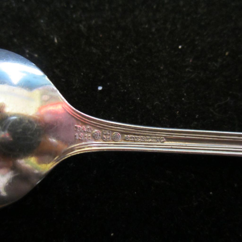 Antique Gorham Sterling Silver Iced Tea Spoons Plymouth Pattern Antique Gorham Sterling Silver Iced Tea Spoons Plymouth Pattern