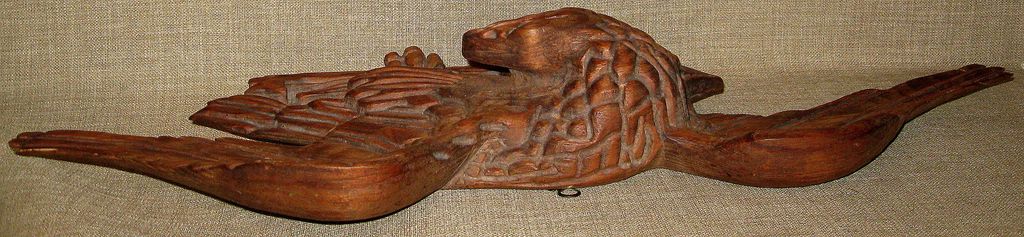 Gorgeous Hand Carved Folk Art Americana Wood Eagle w/Shield & Arrows Gorgeous Hand Carved Folk Art Americana Wood Eagle w/Shield & Arrows