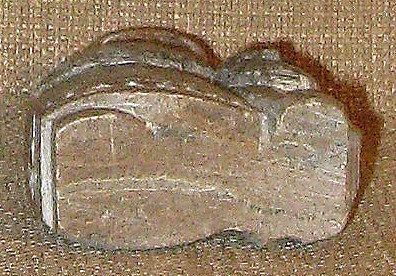 Charming Small Inuit Soapstone Carving Eskimo w/Sled Dog Charming Small Inuit Soapstone Carving Eskimo w/Sled Dog