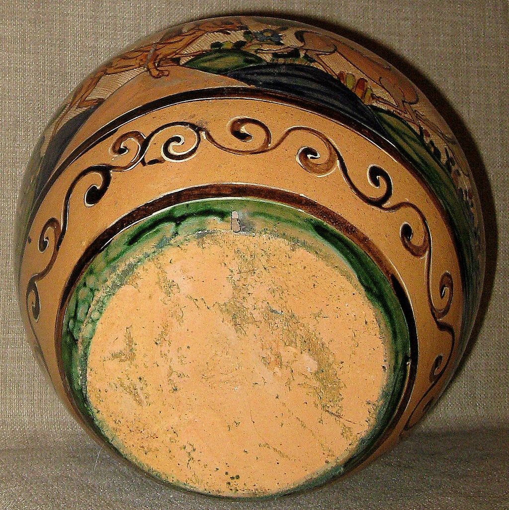 Stunning Handmade/Painted BALBINO LUCANO 1920s Original Tlaquepaque, Mexico Pot Stunning Handmade/Painted BALBINO LUCANO 1920s Original Tlaquepaque, Mexico Pot