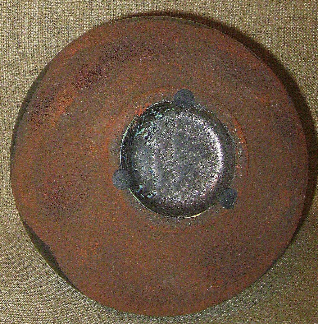 Stunning Handmade Japanese 3-Color Art Pottery Vase w/Metallic Glazes Stunning Handmade Japanese 3-Color Art Pottery Vase w/Metallic Glazes