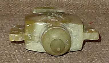 Vintage Chinese Carved Jade Snuff Bottle w/Openwork Handles Vintage Chinese Carved Jade Snuff Bottle w/Openwork Handles