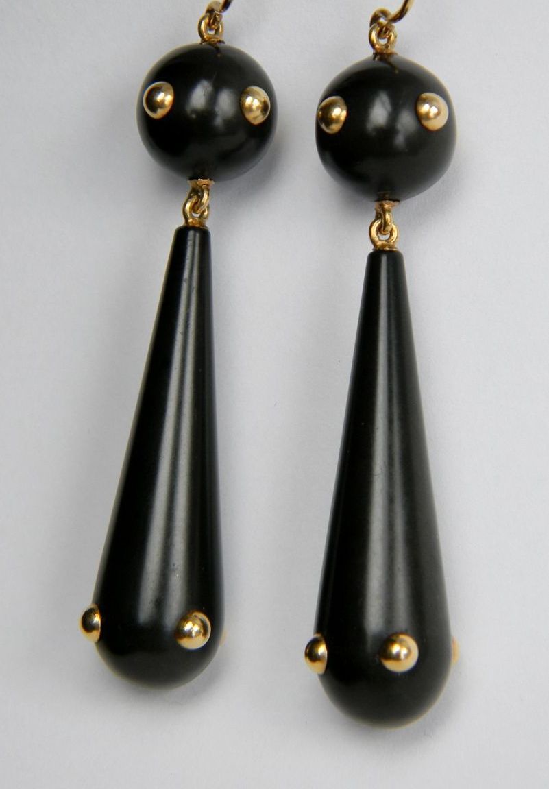 Bakelite 1930's drop stylish earrings Bakelite 1930's drop stylish earrings