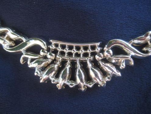 Vintage Trifari Coronet Necklace from 1950 - Designed by Alfred Philippe Vintage Trifari Coronet Necklace from 1950 - Designed by Alfred Philippe