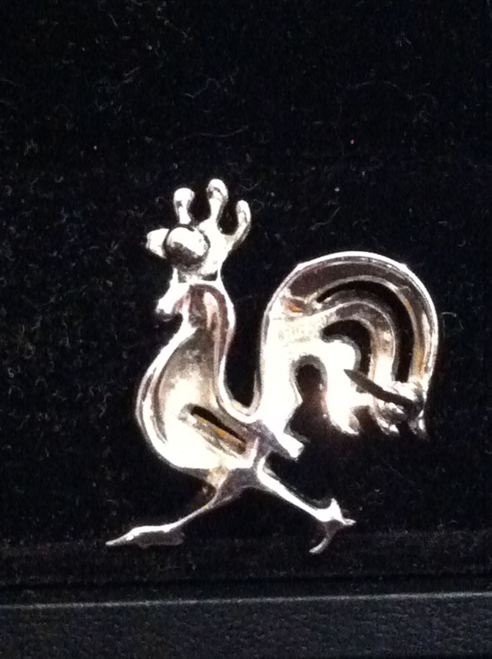 Vintage Crown Trifari Rooster Brooch - Pat. Pend. Vintage Crown Trifari Rooster Brooch - Pat. Pend.