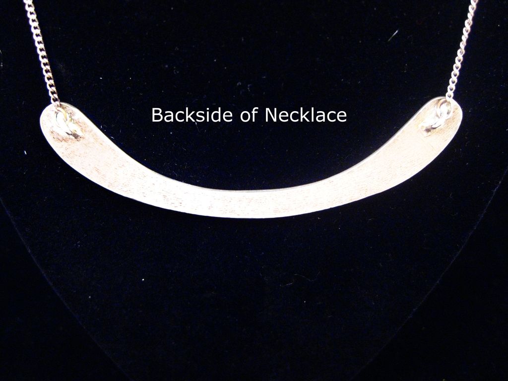 Modernist Artist Crafted Choker Necklace from 1950s Modernist Artist Crafted Choker Necklace from 1950s