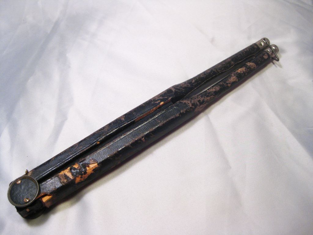 Antique Victorian Civil War Era Mourning Cockade Fan - Free Shipping in US Antique Victorian Civil War Era Mourning Cockade Fan - Free Shipping in US