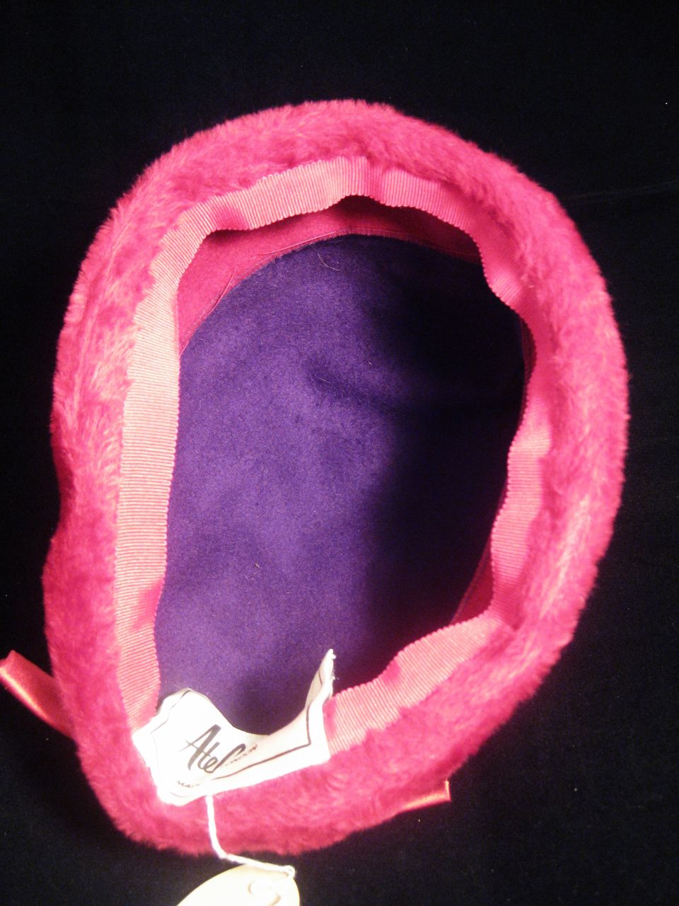 Never Worn 1960s Atelier Lucas of London Fur Felt Hat Never Worn 1960s Atelier Lucas of London Fur Felt Hat