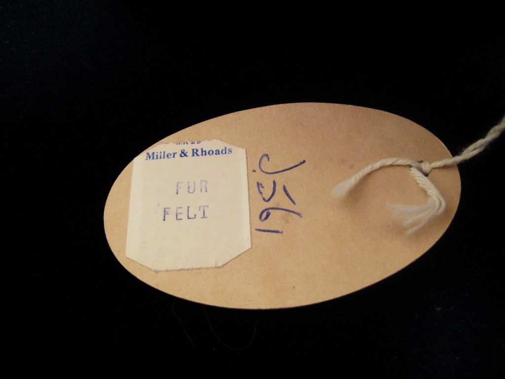 Never Worn 1960s Atelier Lucas of London Fur Felt Hat Never Worn 1960s Atelier Lucas of London Fur Felt Hat
