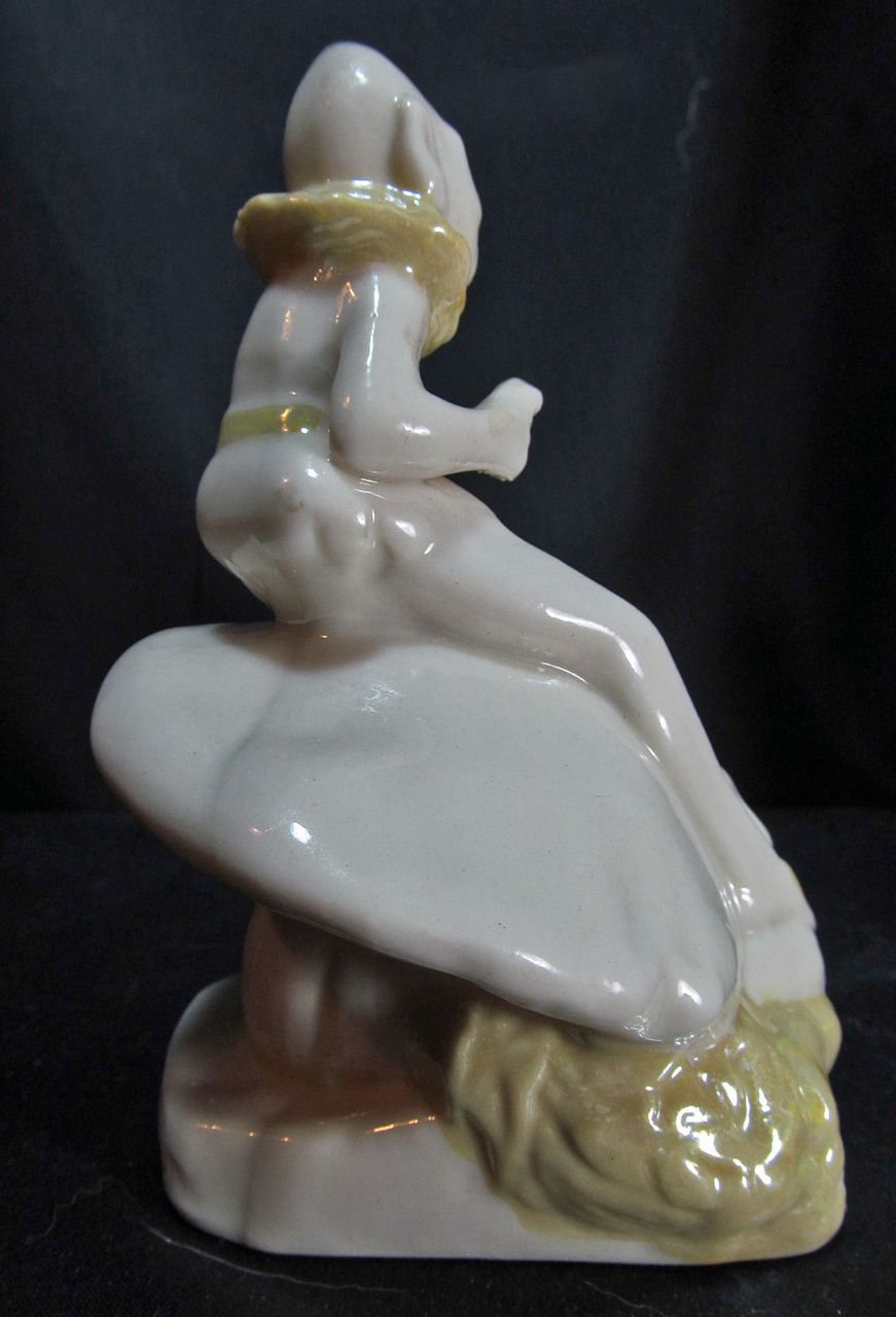 Irish Belleek 457 Leprechaun Figure Irish Belleek 457 Leprechaun Figure