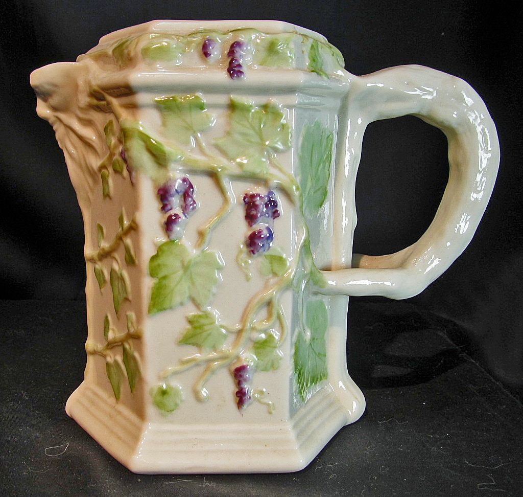 Irish Belleek Bacchus Wine Pitcher Irish Belleek Bacchus Wine Pitcher