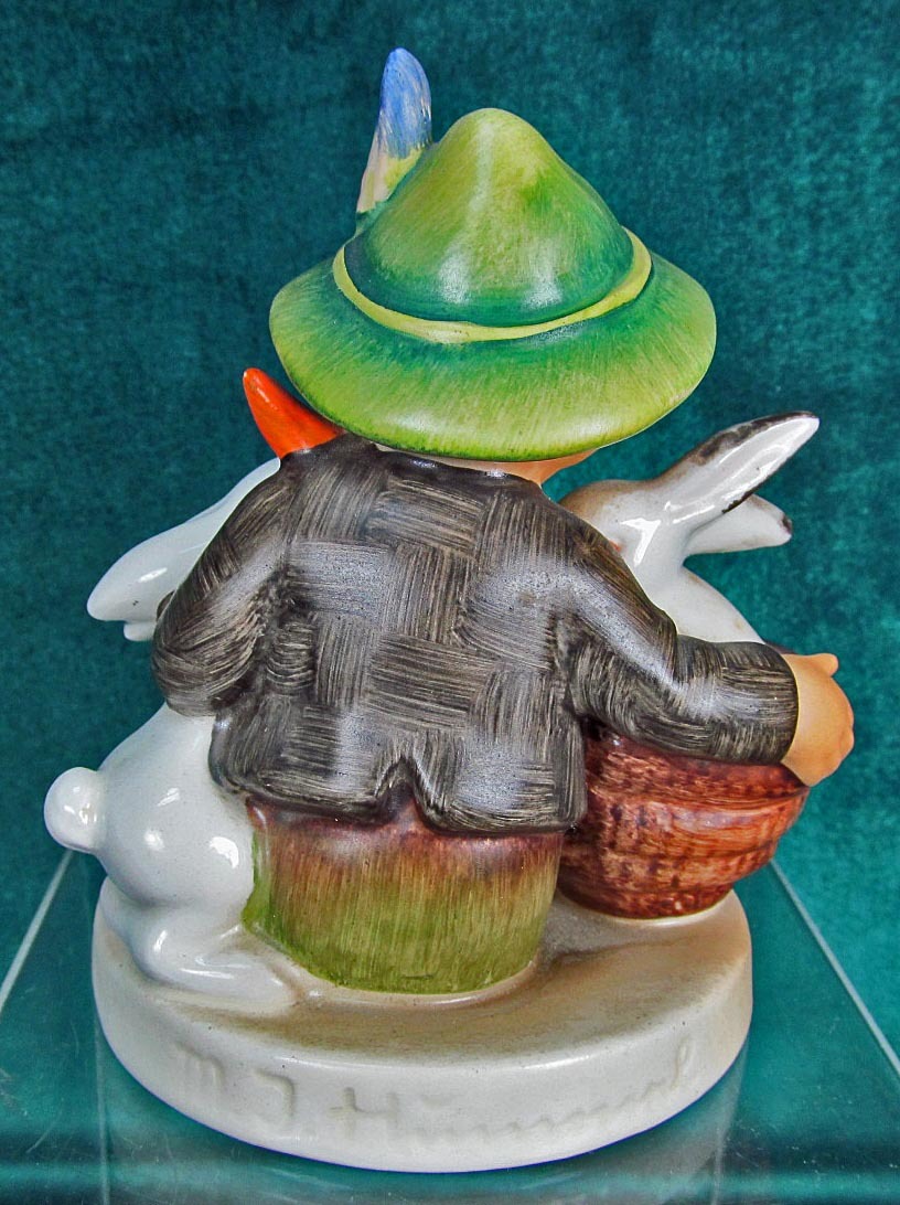 Hummel Goebel Figurine Playmates 58/0 Trademark 2 Germany Hummel Goebel Figurine Playmates 58/0 Trademark 2 Germany