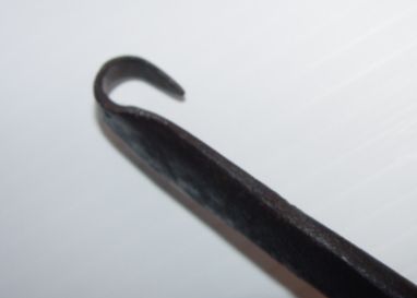 Antique Wrought Iron & Brass Ladle America Early 1800's Antique Wrought Iron & Brass Ladle America Early 1800's