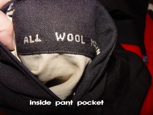 Exquisite English Wool Service Worker's Uniform with Antler Buttons Exquisite English Wool Service Worker's Uniform with Antler Buttons