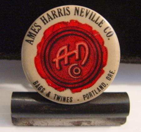 Celluloid Clip Ames Harris Neville Co Portland Oregon Celluloid Clip Ames Harris Neville Co Portland Oregon