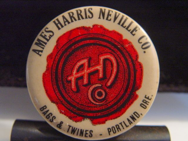 Celluloid Clip Ames Harris Neville Co Portland Oregon Celluloid Clip Ames Harris Neville Co Portland Oregon