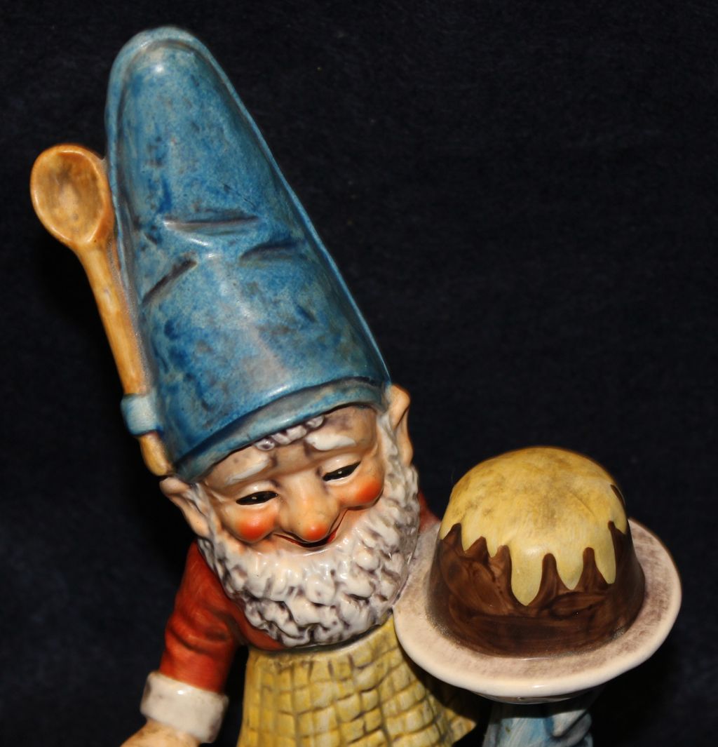 Goebel Co Boy Plum Figurine - Baker Goebel Co Boy Plum Figurine - Baker