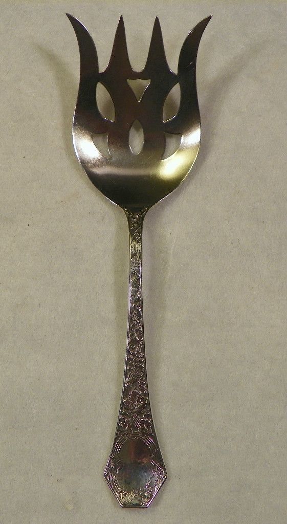 Serving Fork American Sterling Silver Grapevine Serving Fork American Sterling Silver Grapevine