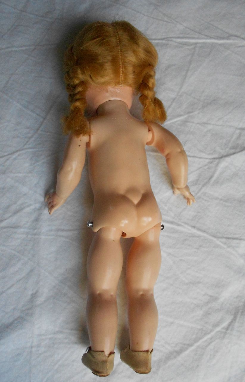 Vintage 1950s Doll Saucy Walker Ideal Redhead Blue Eyes Very Nice Condition Vintage 1950s Doll Saucy Walker Ideal Redhead Blue Eyes Very Nice Condition