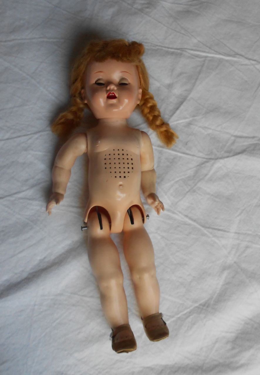 Vintage 1950s Doll Saucy Walker Ideal Redhead Blue Eyes Very Nice Condition Vintage 1950s Doll Saucy Walker Ideal Redhead Blue Eyes Very Nice Condition