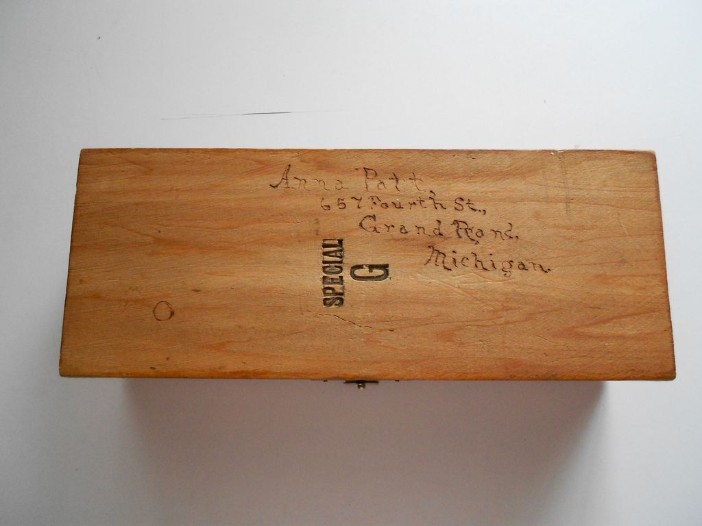 Vintage 1920s Pyrography Box Wood Box Illustrated Top Sides 1920s Vintage 1920s Pyrography Box Wood Box Illustrated Top Sides 1920s