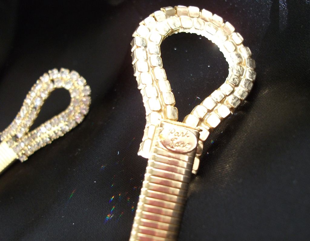 Vintage Park Lane Belt Rhinestone Gold Tone Vintage Park Lane Belt Rhinestone Gold Tone