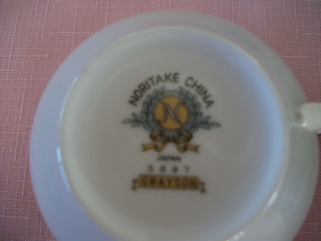 Vintage Noritake Coffee Tea Snack Set Grayson Pattern Vintage Noritake Coffee Tea Snack Set Grayson Pattern