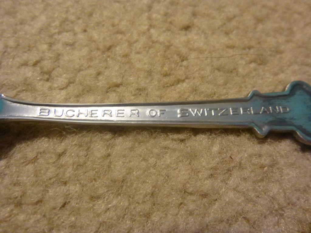 set of 6 Rolex Watch Souvenir Spoon, Zurich, Switzerland, Bucherer set of 6 Rolex Watch Souvenir Spoon, Zurich, Switzerland, Bucherer