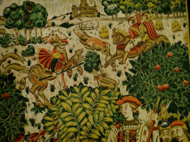 A French Embroidery Panel A French Embroidery Panel